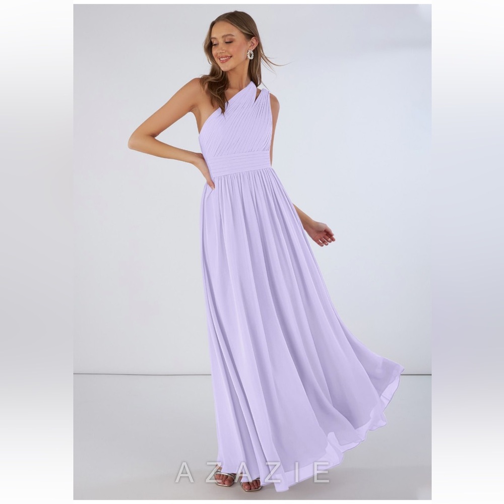 Azazie size 8, Molly, lilac bridesmaids dress